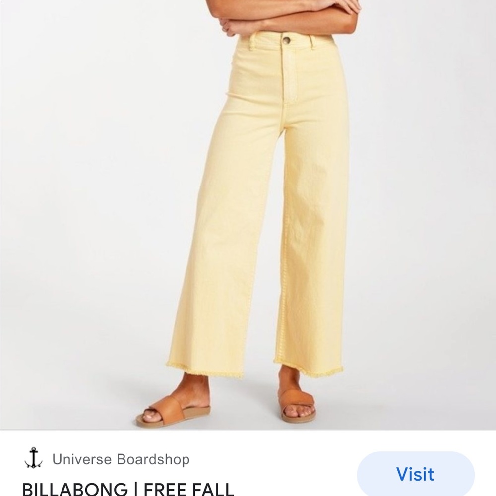 Size 30 Billabong Free fall pants